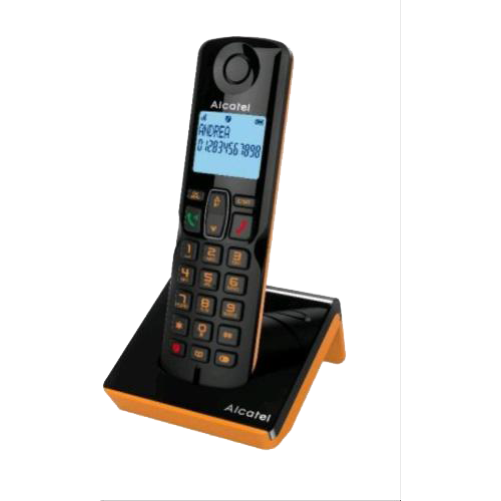 ALCATEL Cordless S280 Black/Orange